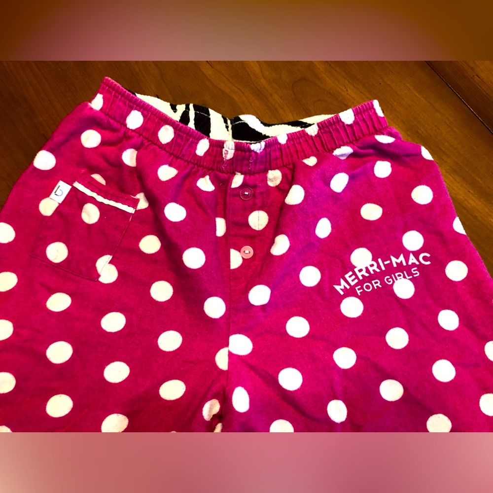 Camp Merri Mac for Girls pajama bottoms